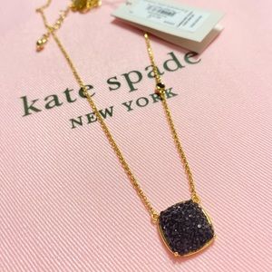 NWT Kate Spade gold tone necklace